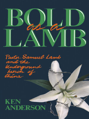 cover image of Bold as a Lamb